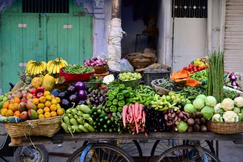Tropische Früchte aus Indien