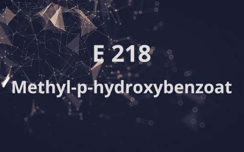 E 218 - Methyl-p-hydroxybenzoat