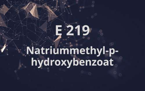 E 219 - Natriummethyl-p-hydroxybenzoat