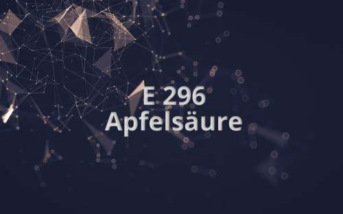 E 296 - Apfelsäure