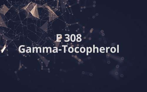 E 308 - Gamma-Tocopherol 