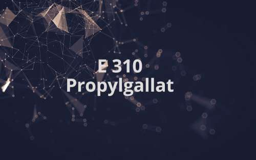 E 310 - Propylgallat
