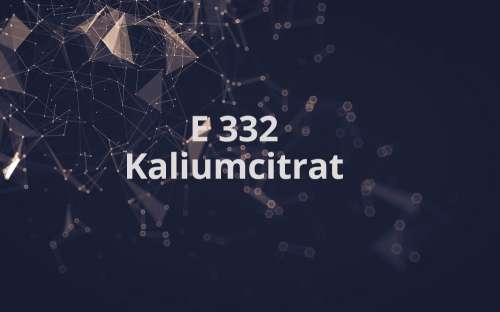 E 332 - Kaliumcitrat