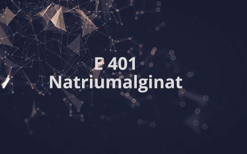 E 401 - Natriumalginat