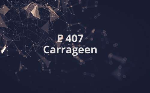 E 407 - Carrageen