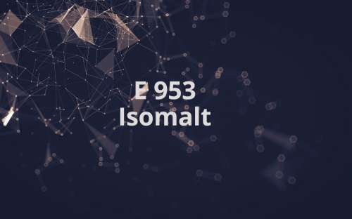 E 953 - Isomalt