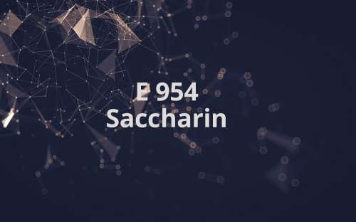 E 954 - Saccharin