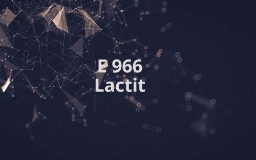 E 966 - Lactit