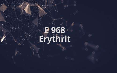 E 968 - Erythrit
