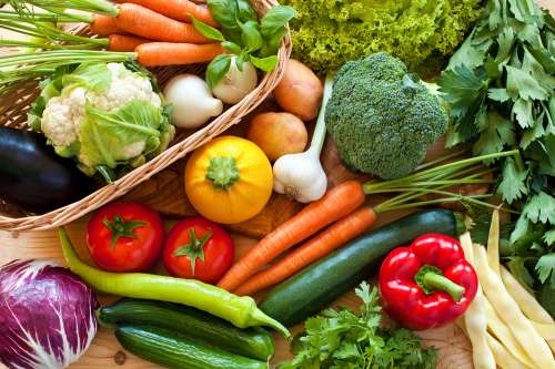 Gemüse und Gemüseprodukte