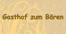 Logo Gasthof zum Bären 
